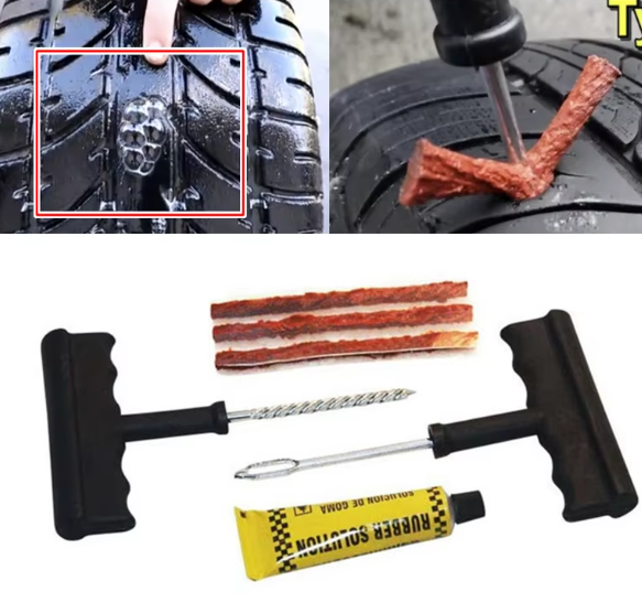 Rescate Rápido 360™ Kit de Reparación para Llantas sin Complicaciones