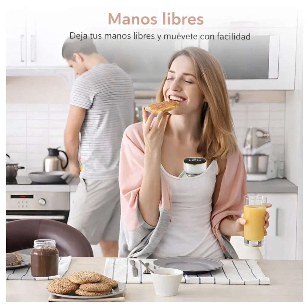 LactiMove™ Extractor de Leche Manos Libres con Pantalla LED