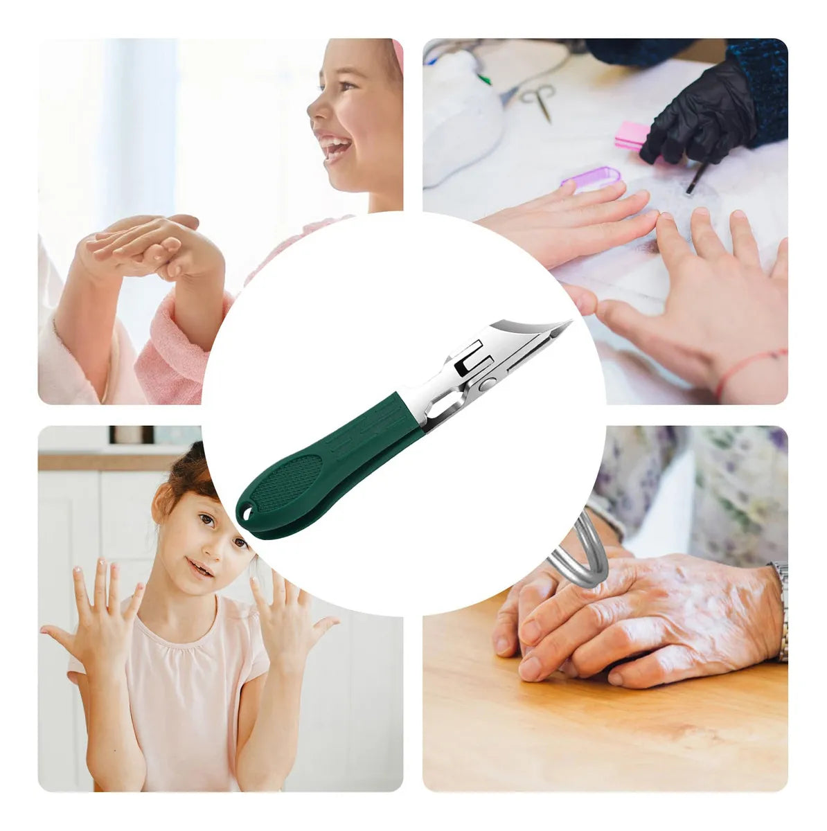 CurvaClip™ Precisión Total para Uñas Enterradas y Gruesas