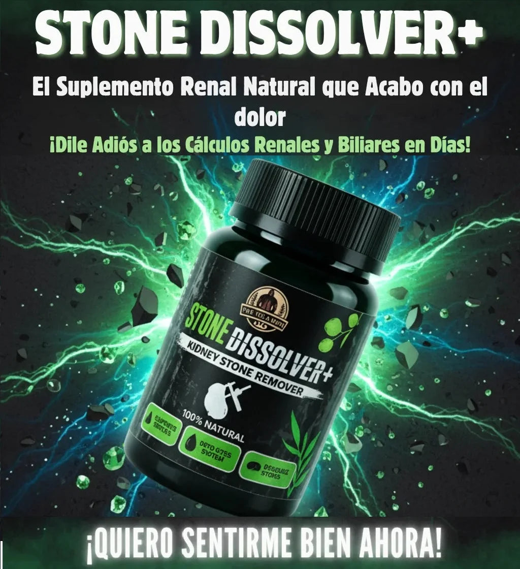 Stone Dissolver™ Suplemento Renal Bienestar para tus Riñones