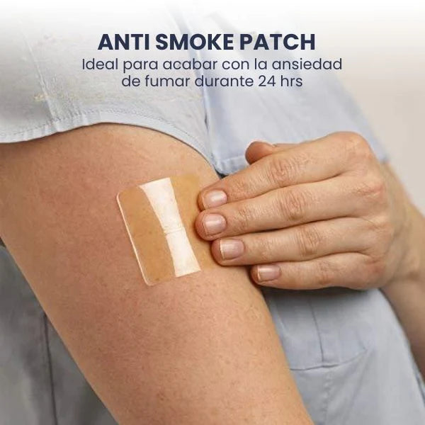 Respira Libre™ parche herbal que te ayuda a dejar el cigarrillo sin ansiedad.