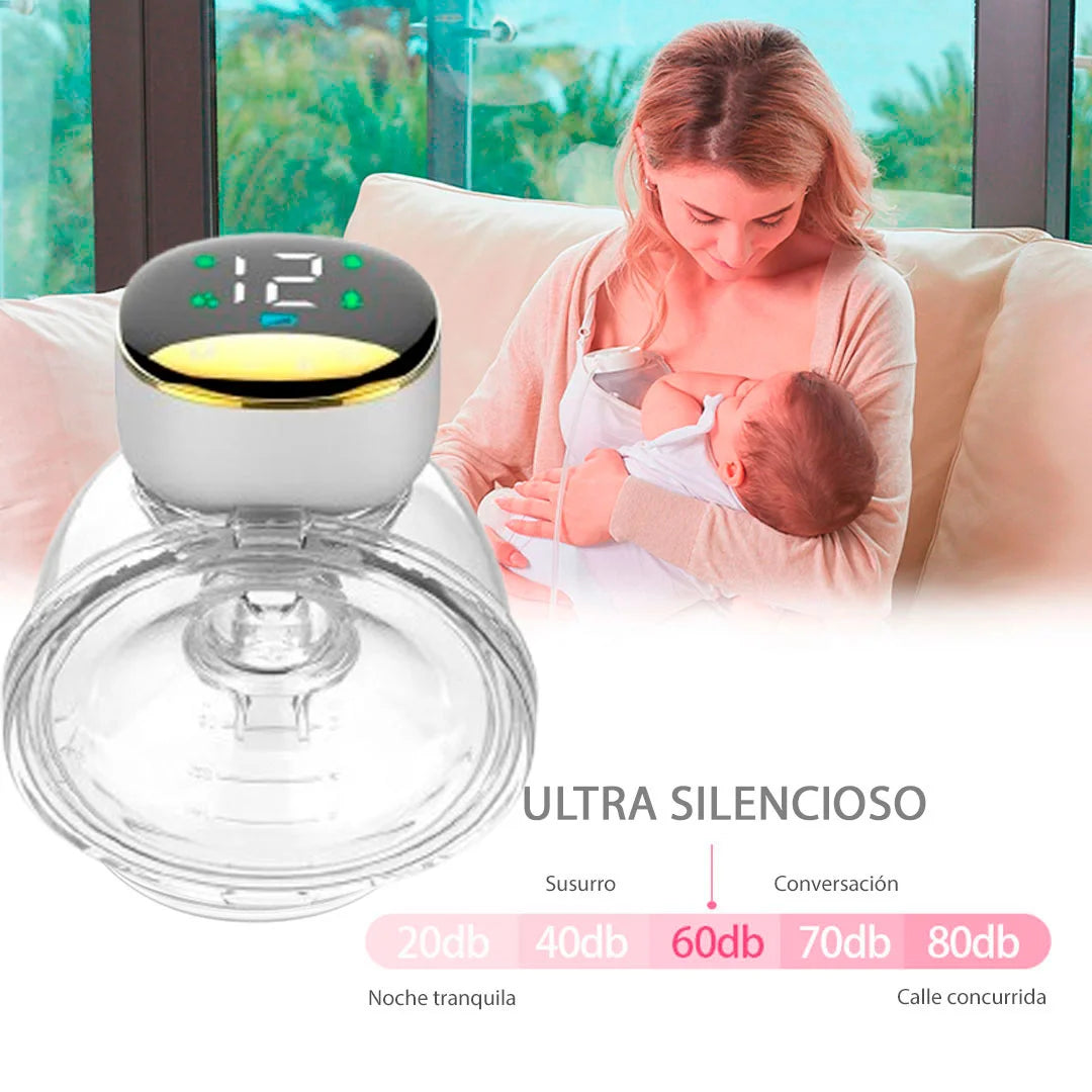 LactiMove™ Extractor de Leche Manos Libres con Pantalla LED