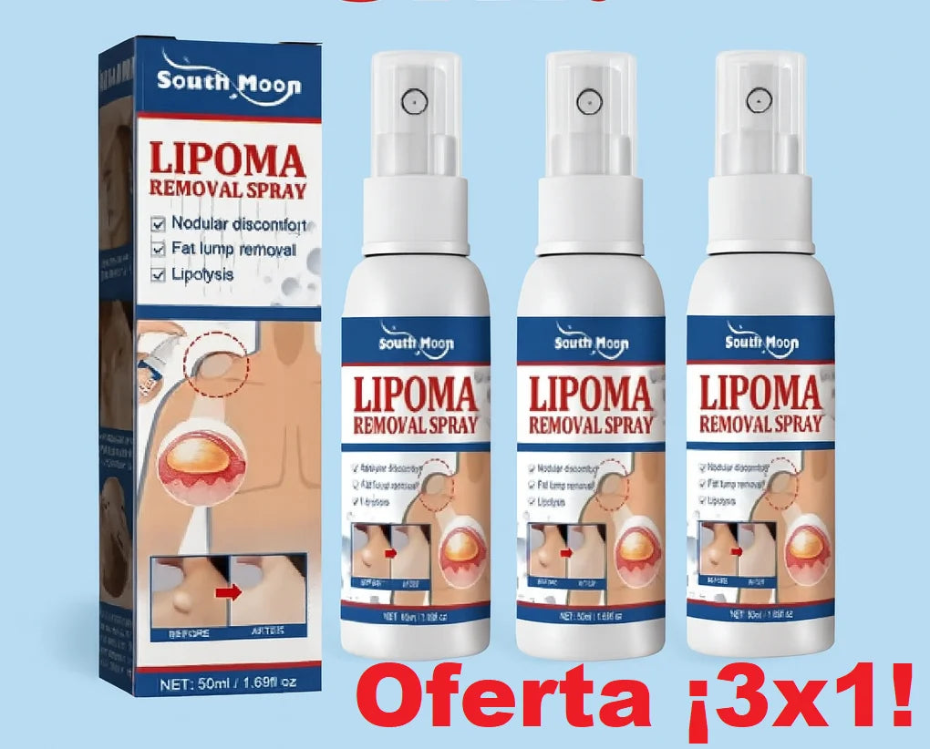 LIPOQUICK™ Spray de Cuidado Avanzado para los Lipomas ¡3x1!