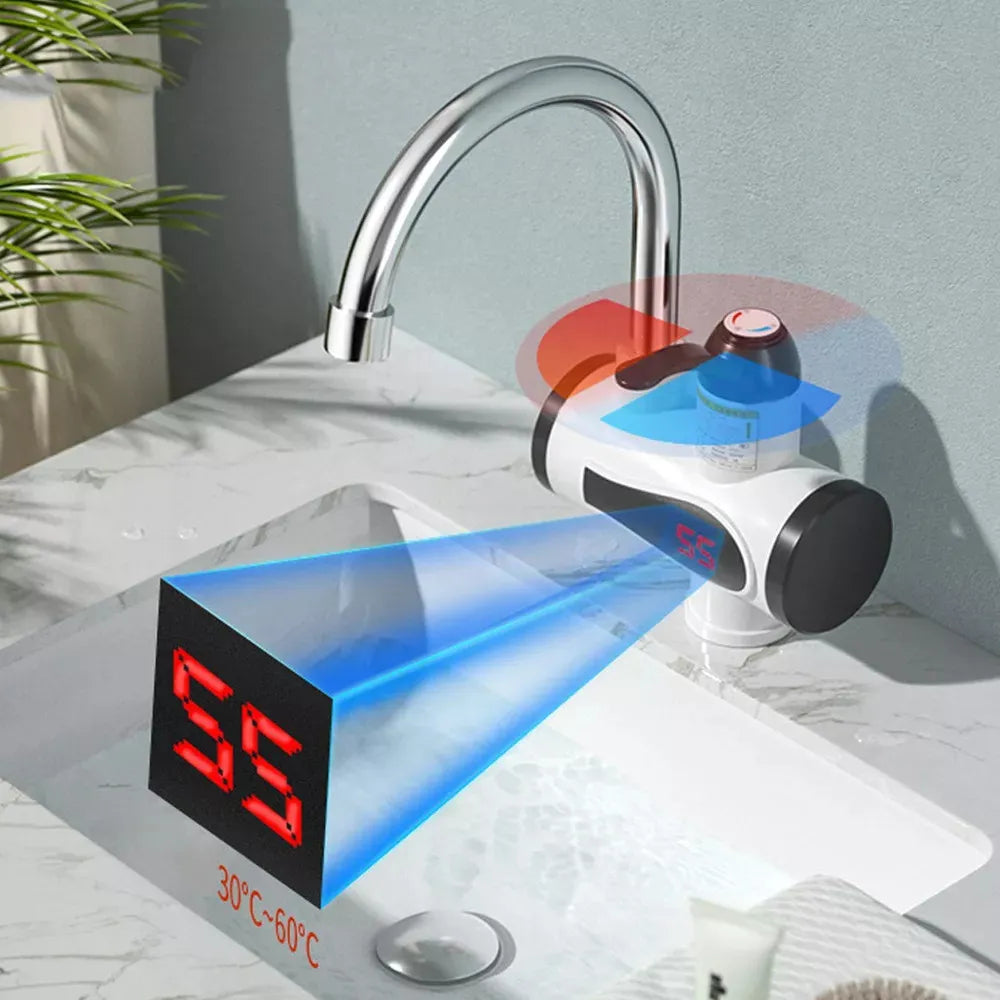 AquaVolt™ Grifo Electrico Calentador Agua