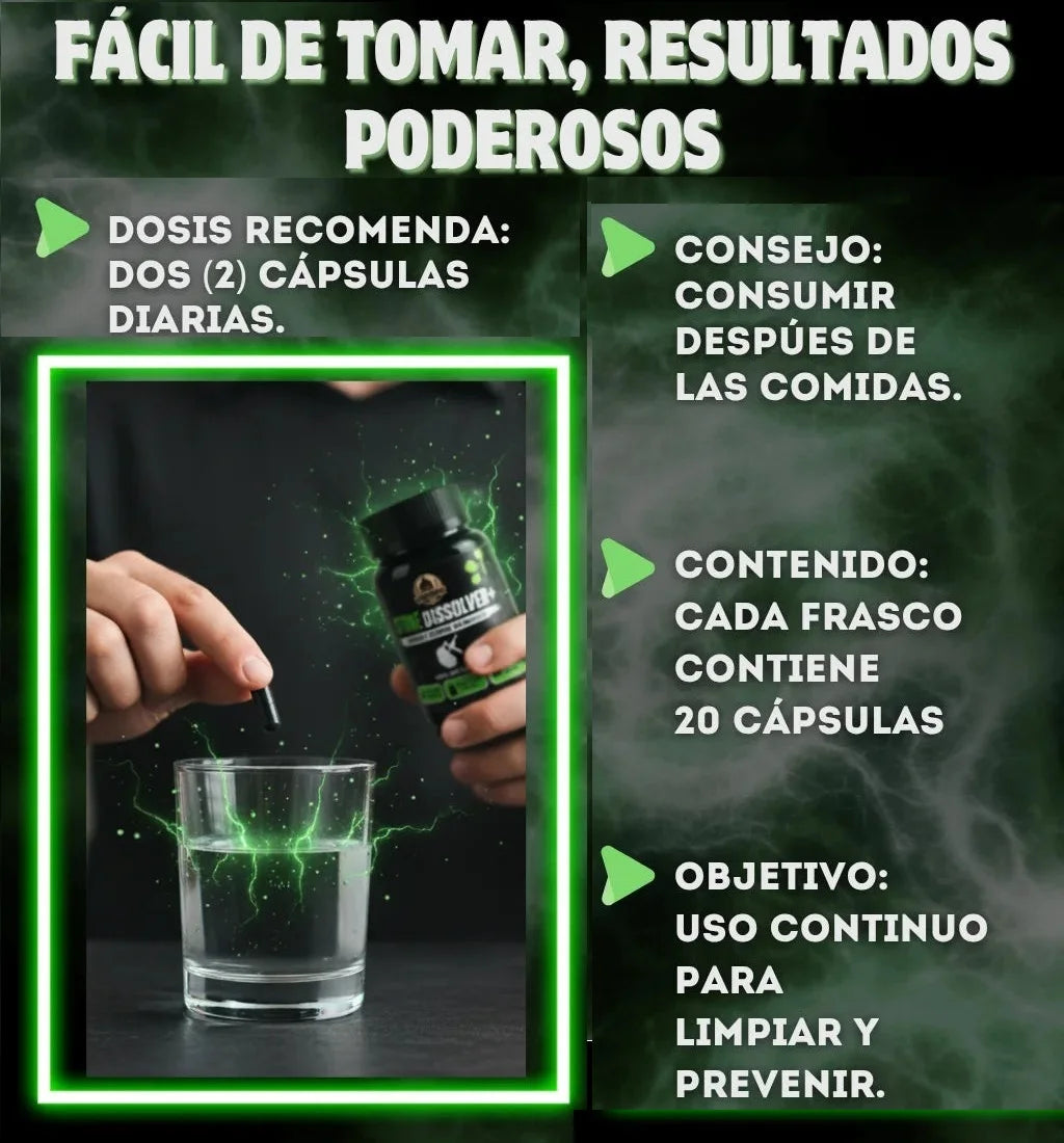 Stone Dissolver™ Suplemento Renal Bienestar para tus Riñones