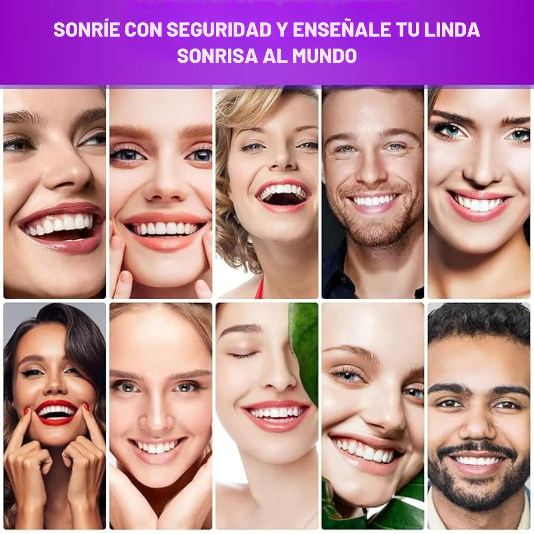 Sonrisa Pro V34™ Luce una sonrisa más blanca al instante