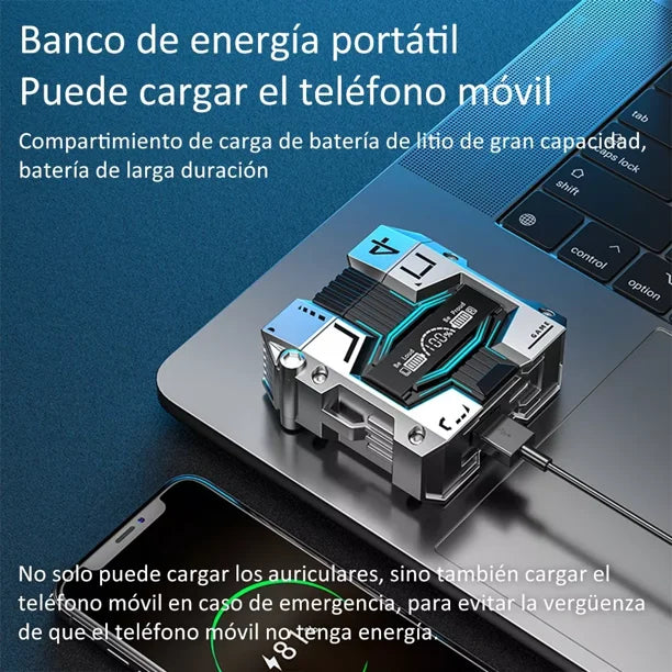 M45 SoundBlast Pro Sonido envolvente sin cables y Power Bank Incluida.