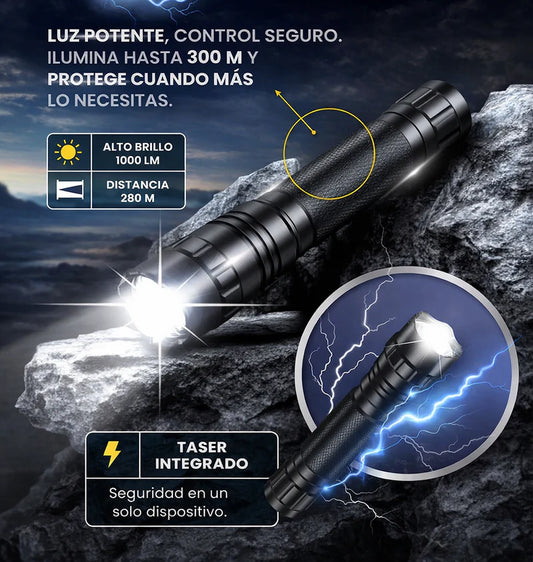 NightGuard™ – Linterna Taser de Seguridad