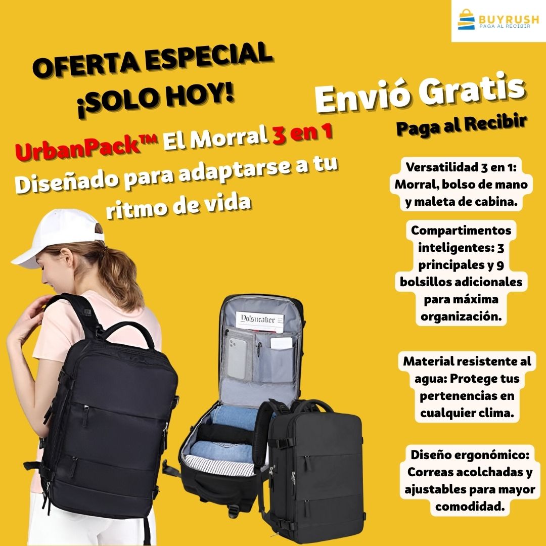 UrbanPack™ Diseñado para adaptarse a tu ritmo de vida