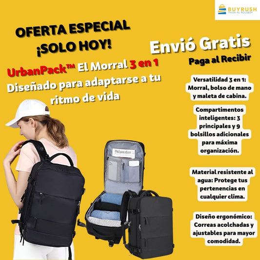 UrbanPack™ Diseñado para adaptarse a tu ritmo de vida