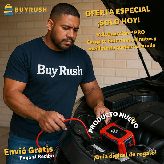 VoltGuardian™ PRO  Carga tu batería en minutos y olvídate de quedarte varado