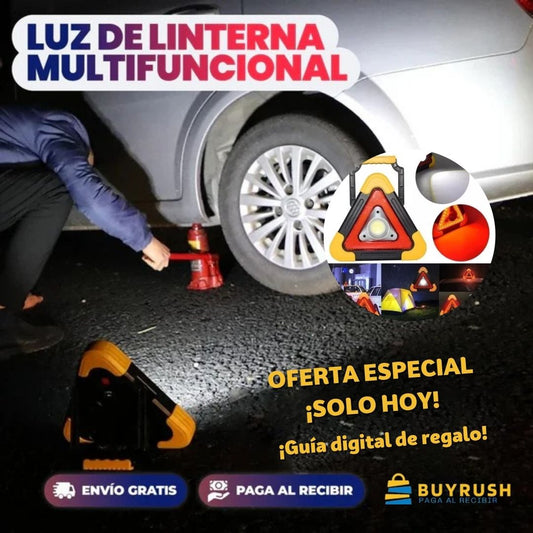Hurry Bolt™  Triángulo LED multifunción para emergencia