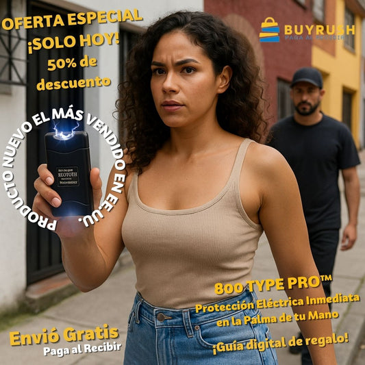 800 TYPE PRO™ Tu seguridad en la palma de la mano